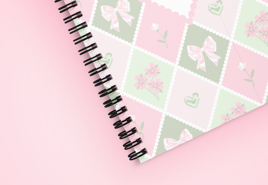 Ruby's Line Spiral Notebook