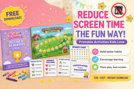 Reduce Screen Time The Fun Way!