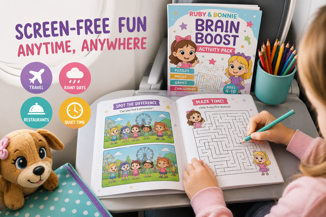 The Activity Pack That’s Saved Us on Flights, Car Rides & Rainy Afternoons