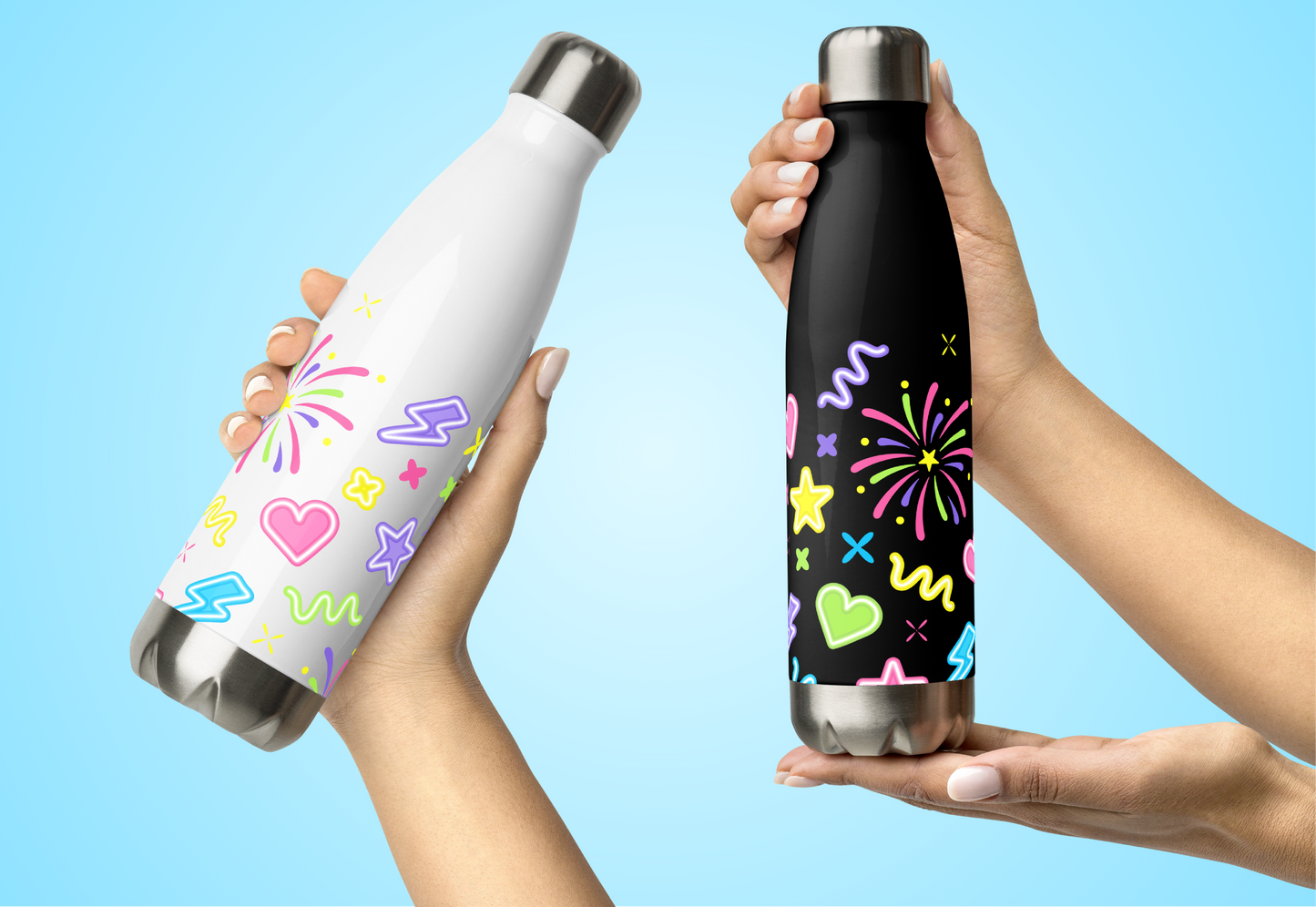 Bonnie's Steel Water Bottle Black