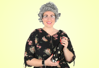 Granny's Steel Water Bottle Black