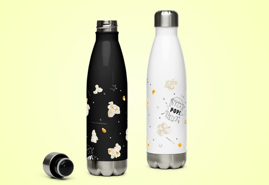 Granny's Steel Water Bottle White