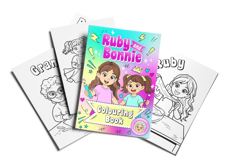 Ruby & Bonnie Colouring Book