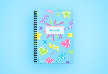 Bonnie's Line Spiral Notebook