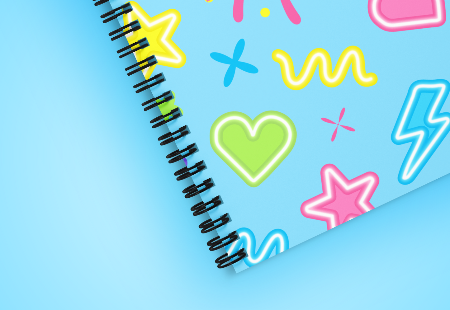Bonnie's Line Spiral Notebook