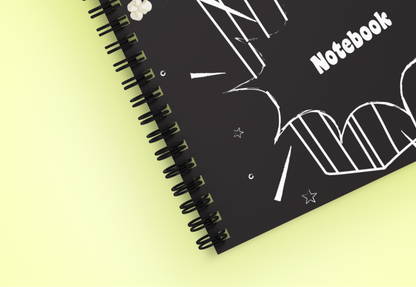 Granny's Line Spiral Notebook