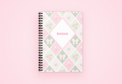 Ruby's Line Spiral Notebook