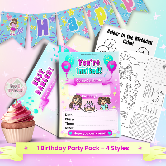 Ruby & Bonnie Ultimate Birthday Party Pack