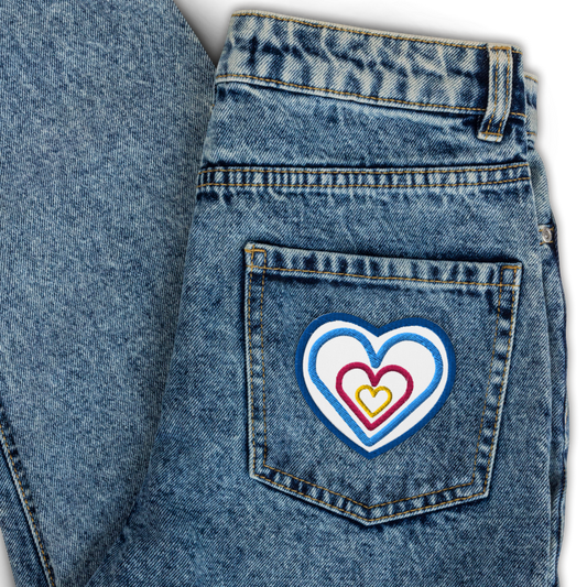 Bonnie's Embroidered Patch Heart