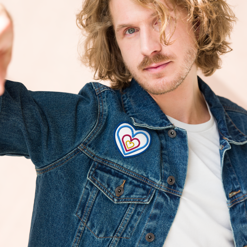 Bonnie's Embroidered Patch Heart