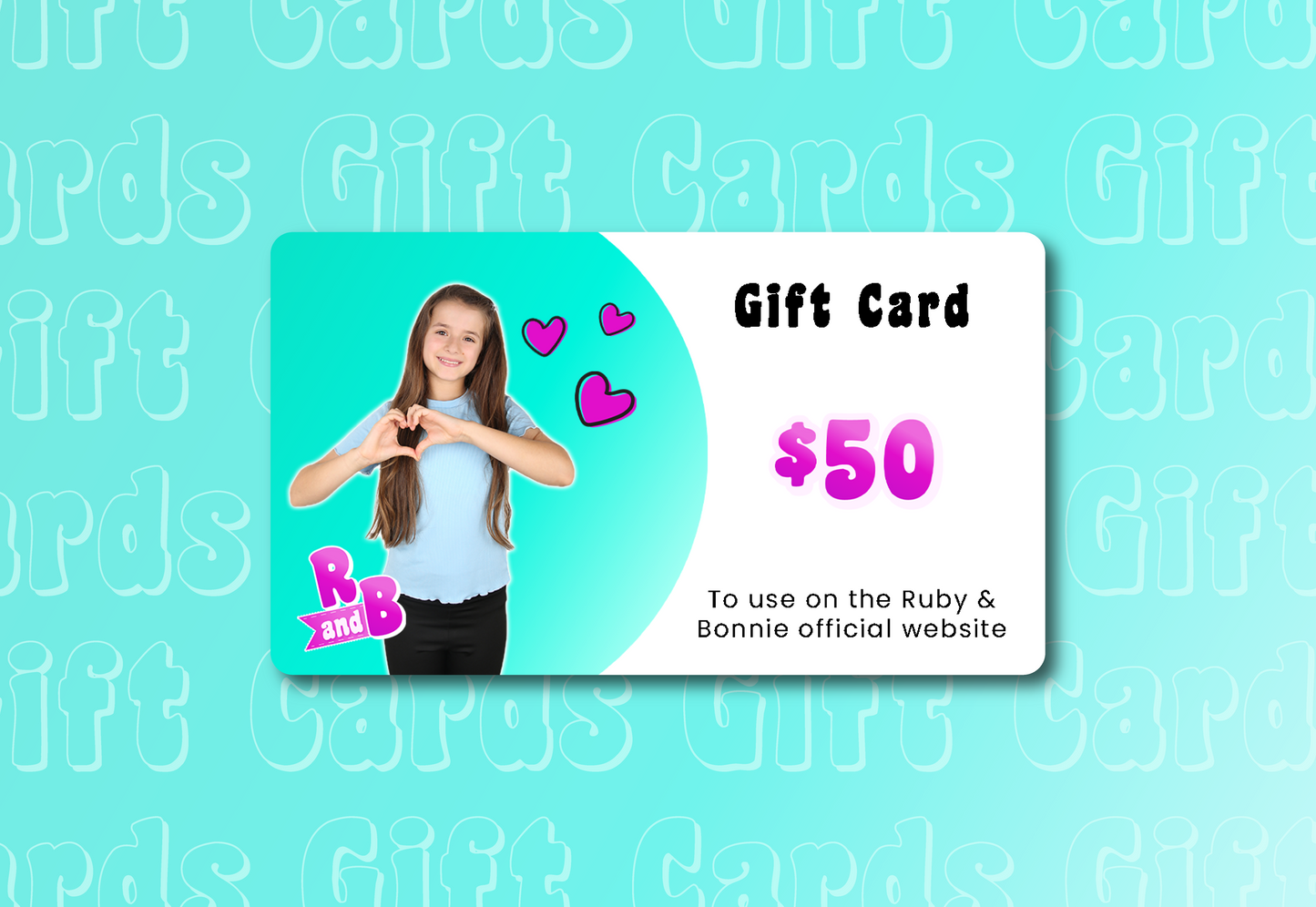 Ruby and Bonnie Gift Card